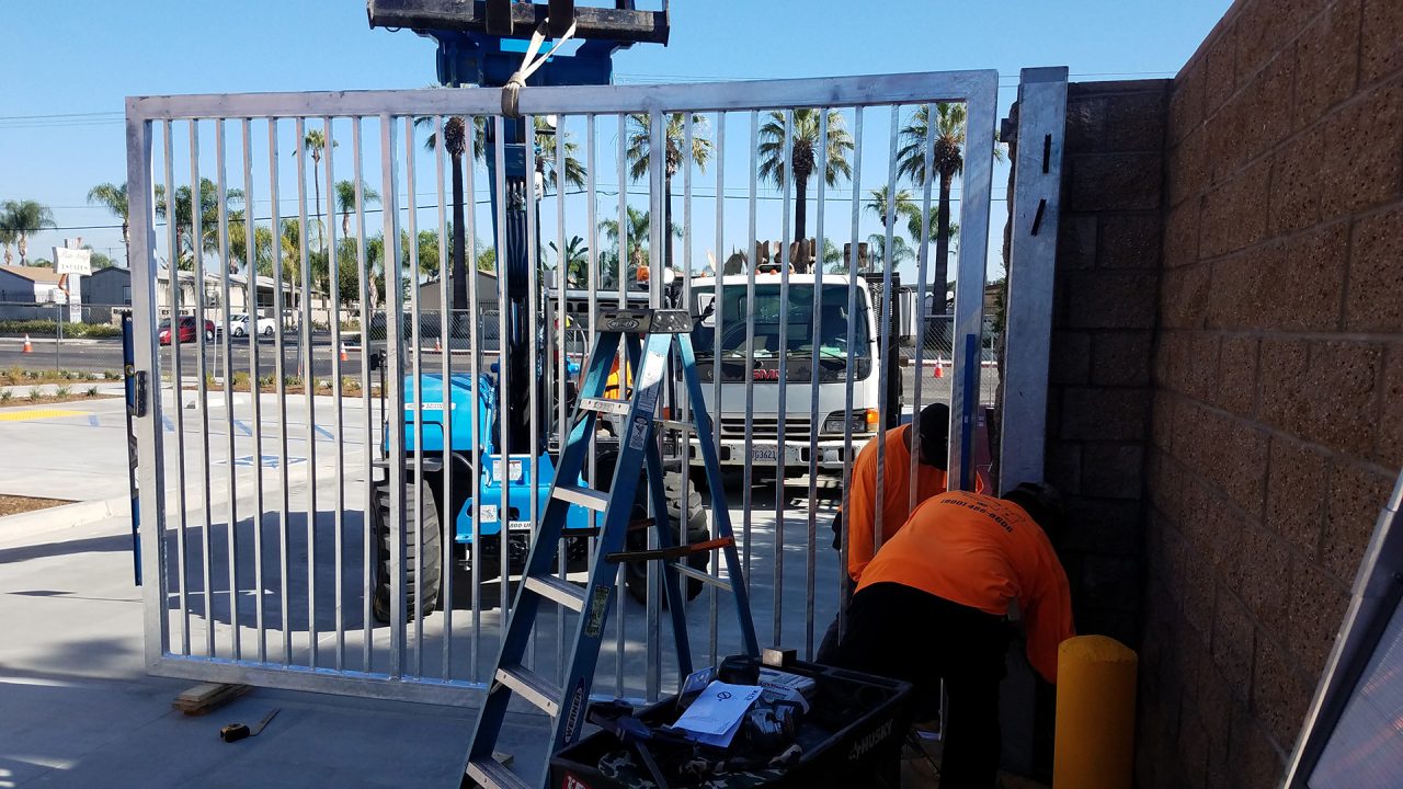 Vehicle Swing Gates — Vehicle Gates & Traffic Control