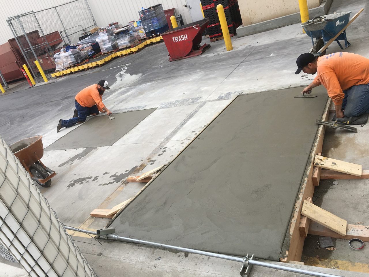 Civil and structural site work