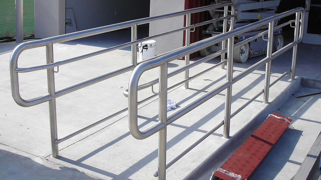 Handrail installation